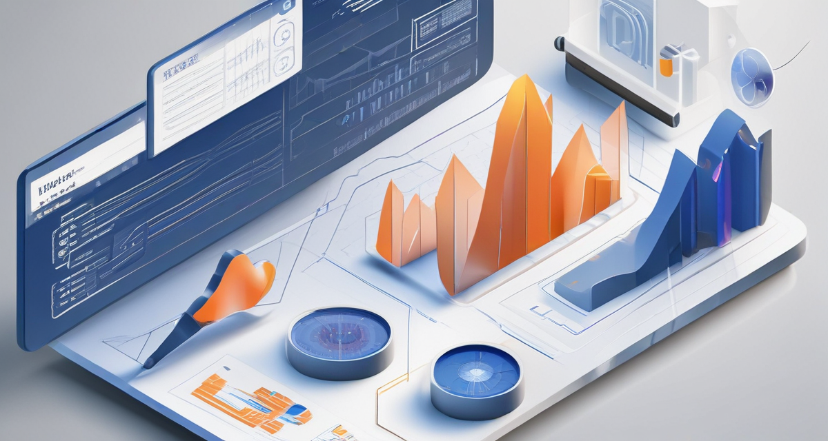 Analyzing keyword performance with charts and graphs