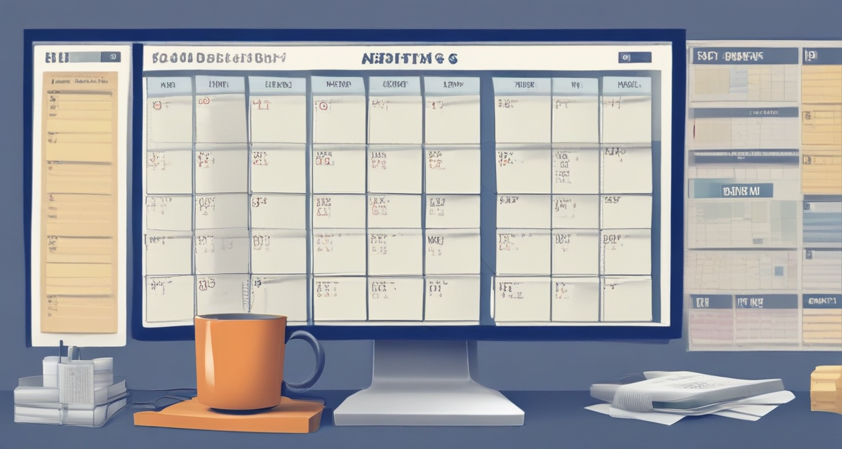 Social Media Content Calendar Planning